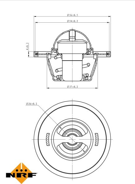  termostatas, aušinimo skystis