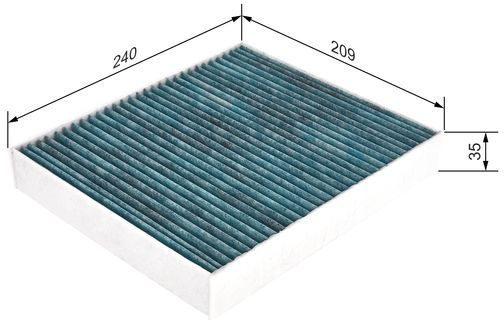  filtras, salono oras