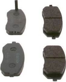  stabdžių trinkelių rinkinys, diskinis stabdys