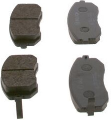  stabdžių trinkelių rinkinys, diskinis stabdys