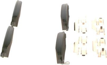  stabdžių trinkelių rinkinys, diskinis stabdys