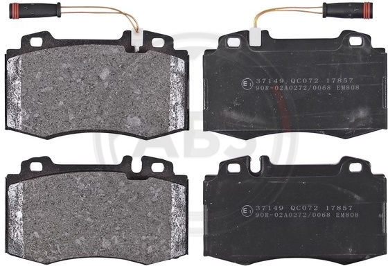  stabdžių trinkelių rinkinys, diskinis stabdys