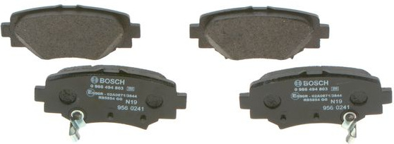  stabdžių trinkelių rinkinys, diskinis stabdys