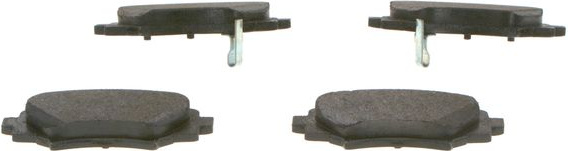  stabdžių trinkelių rinkinys, diskinis stabdys