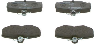  stabdžių trinkelių rinkinys, diskinis stabdys