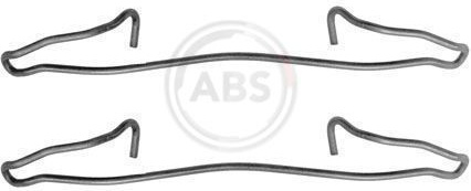  priedų komplektas, diskinių stabdžių trinkelės