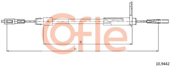  trosas, stovėjimo stabdys