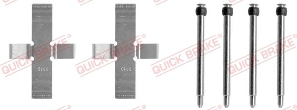  priedų komplektas, diskinių stabdžių trinkelės