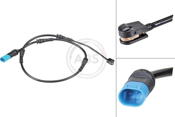  įspėjimo kontaktas, stabdžių trinkelių susidėvėjimas