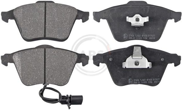  stabdžių trinkelių rinkinys, diskinis stabdys