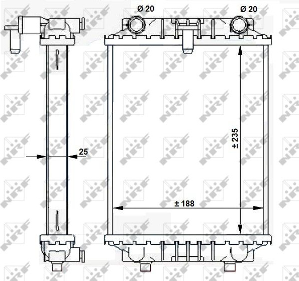  radiatorius, variklio aušinimas