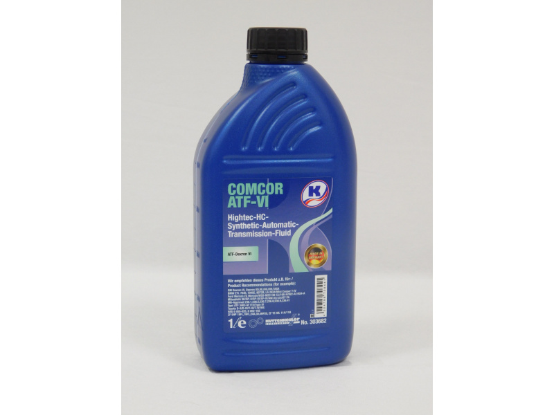 Comcor ATF VI 1L GM Dexron VI Opel nuo 06- , dengia Dexron IID, III F/G/H , ATF 6