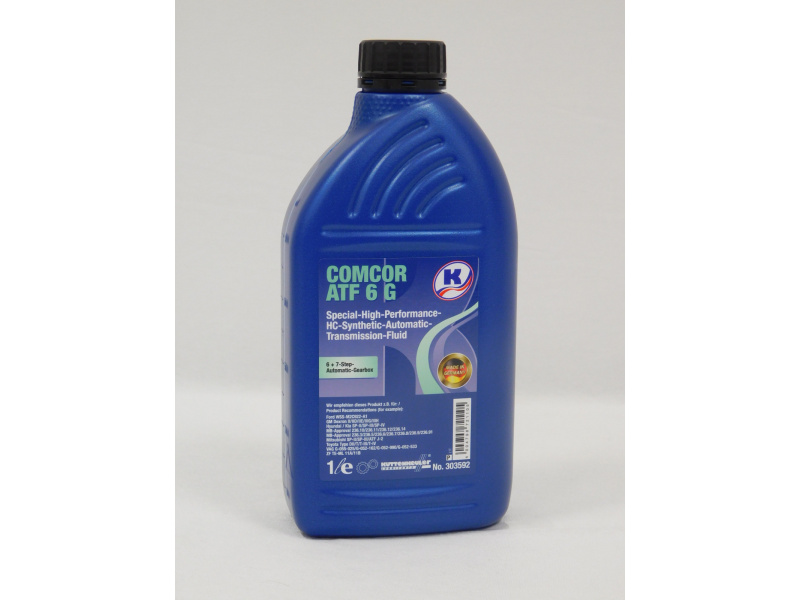 Comcor ATF 6G 1L 6 pavarų dėžėms raudona VW G055 005/G 055 162 , ZF TE-ML 11A/11B