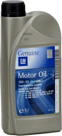 GM 5W30 1L Dexos2 Longlife SM/CF A3,B4,C3 OEM 1942000