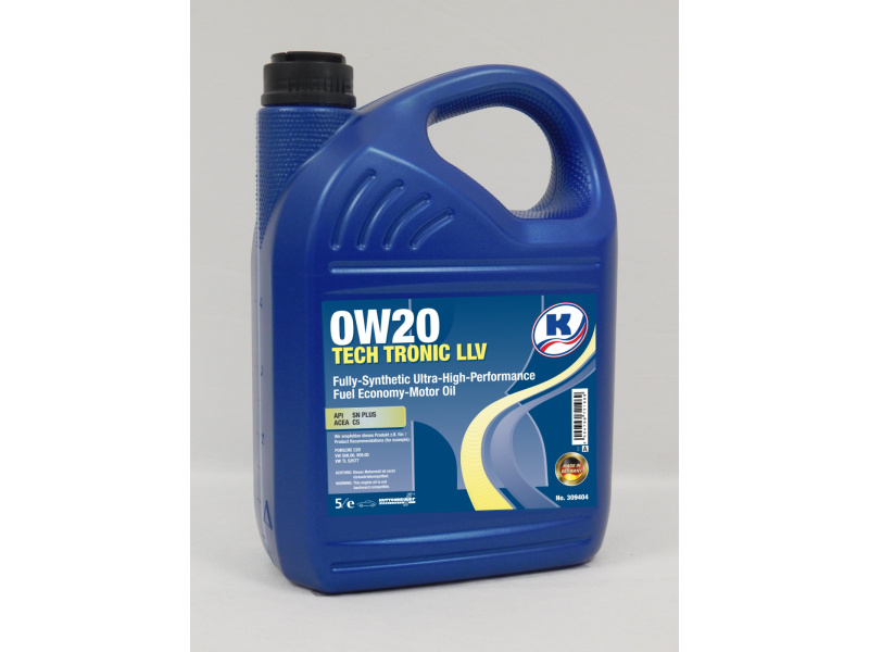 TECH TRONIC LLV 5L SAE 0W20 , C5 , SN+ , VW 508.00/509.00