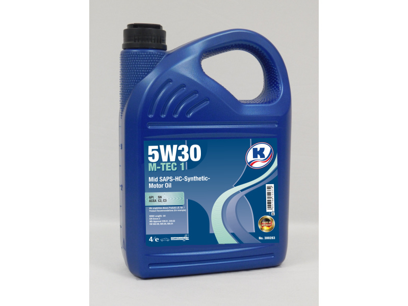 M-TEC 1 4L 5W30 SN C2/C3 BMW LL-04 , VW 502.00 , 505.00 , 505.01 su DPF