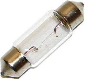 SV8,5 T8x28mm 12V 3W saloninė, plafoninė