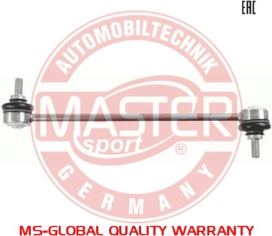 BMW 3 E46 98- L270x10mm VW Polo 02-, Fabia