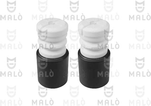 BMW 5ser E60/E61 03-; Atmušėjas+apsauga galo H145mm; k-tas 2vnt.