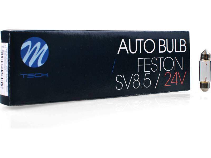 C5W 24V 5W SV8.5-8 11x36mm saloninės Z933