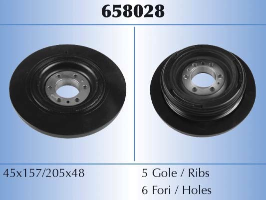 BMW 3 ser. E36 91-, 5 ser E34/39 91-, 7 ser. E38 96-; 2.5TD/TDS; Opel Omega B 94-; 2.5TD;