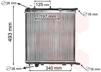  radiatorius, variklio aušinimas
