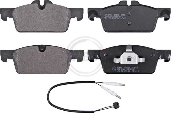  stabdžių trinkelių rinkinys, diskinis stabdys