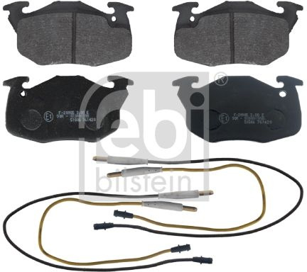  stabdžių trinkelių rinkinys, diskinis stabdys