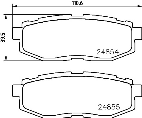 Subaru BRZ, Forester 13-, Impreza , Outback 09-, Tribeca 05- galo