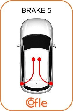  trosas, stovėjimo stabdys