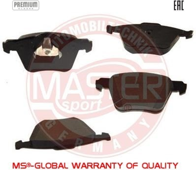 Ford Galaxy 08-, S-Max 07-, Volvo S60 10-, V60 10-, V70 07-, XC70 07-, S80 06-; P156.4-155.2xA74.3-75.3xS18.5-20mm; Ate; priekio