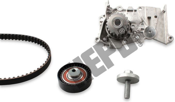  vandens siurblio ir paskirstymo diržo komplektas