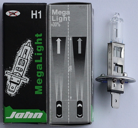 1115 H1 12V 55W P14,5S Megalight +30%