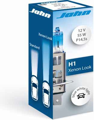 13111 Jahn H1 12V 55W P14,5s Xenon Look 3.620°K +50% More Light