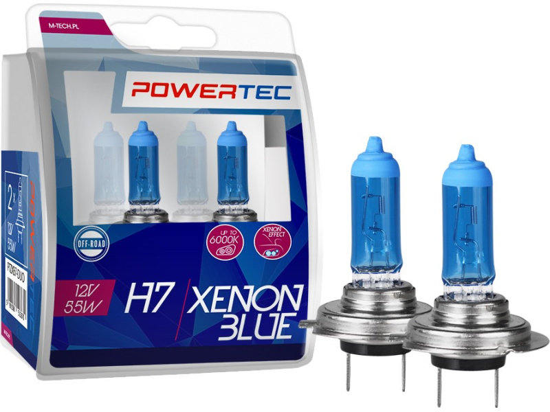 H7 12V 55W PX26d Xenon Blue 2vnt. dėžutėje