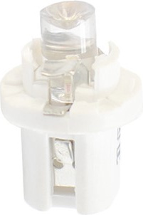 LED L004W B8.5D 12V prietaisų skydelio balta