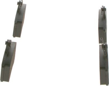  stabdžių trinkelių rinkinys, diskinis stabdys