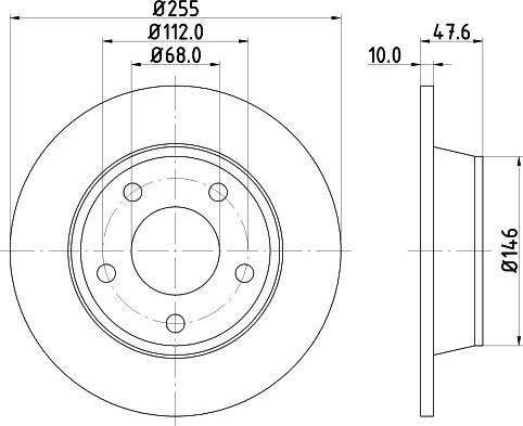 Audi A6, Allroad 1.8-4.2 97-08 255x10 galo