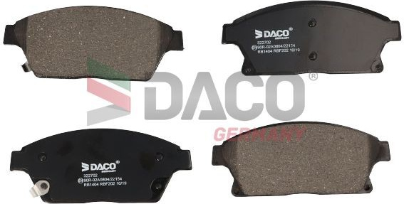 Opel Ampera , Astra J 09-, Mokka , Zafira C 11- , Chevrolet Cruze 09-, Orlando 11- , Trax 13- , Volt , Cadilac ATS 13- priekio