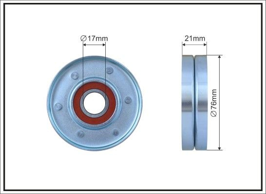 Audi A4, A6, Skoda Superb, VW Passat 1.6,1.8,2.0 94-03 76X21,5X17mm