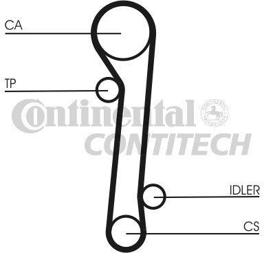 HR76111x25mm Nissan 2.0D Almera l; Primera -02; Sunny -95