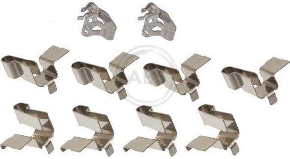  priedų komplektas, diskinių stabdžių trinkelės