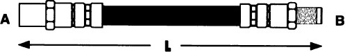MB W201, W123, W124, W115, W113, W114, W126, W140, galo 310mm