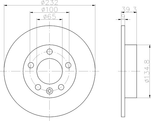 Audi A1, A2, A3 , Skoda Octavia, VW Golf 4, Polo galo 232X9