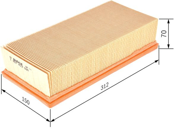  oro filtras