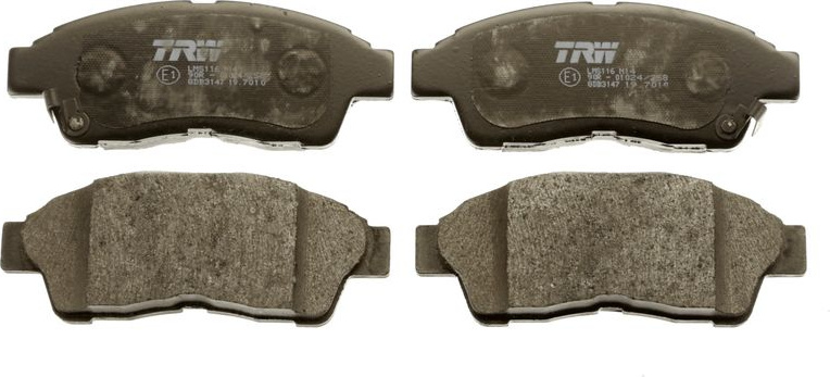  stabdžių trinkelių rinkinys, diskinis stabdys