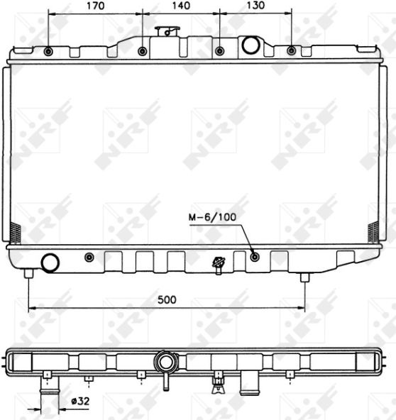  radiatorius, variklio aušinimas