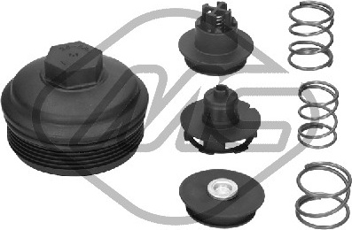 Audi, VW, Seat, Skoda 1.4TDi 1.9TDi 2.0TDi 01-; dangtelis tepalo filtro