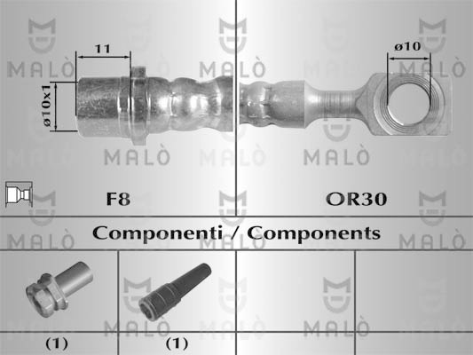 Opel Astra H 04-, Zafira 05-; priekio 440mm