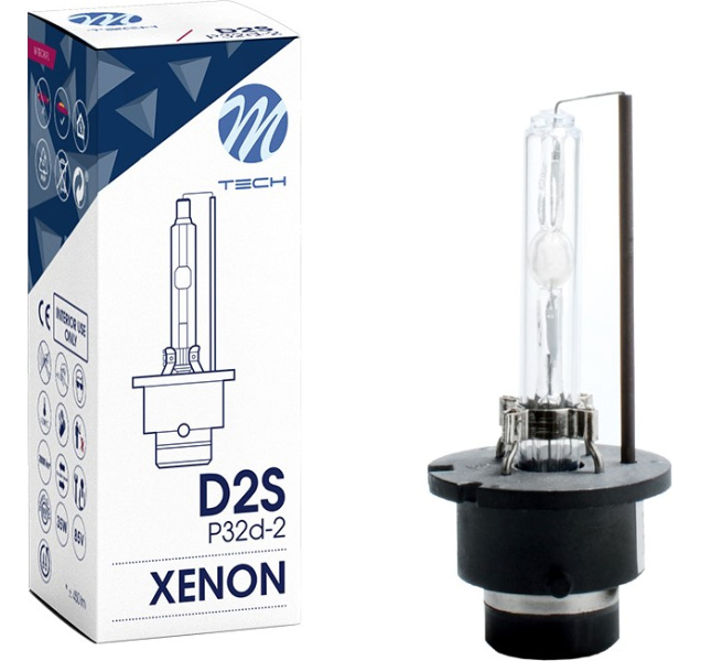 D2S 6000K 85V 35W P32d-2 XENON žibintams su lęšiu (linze)